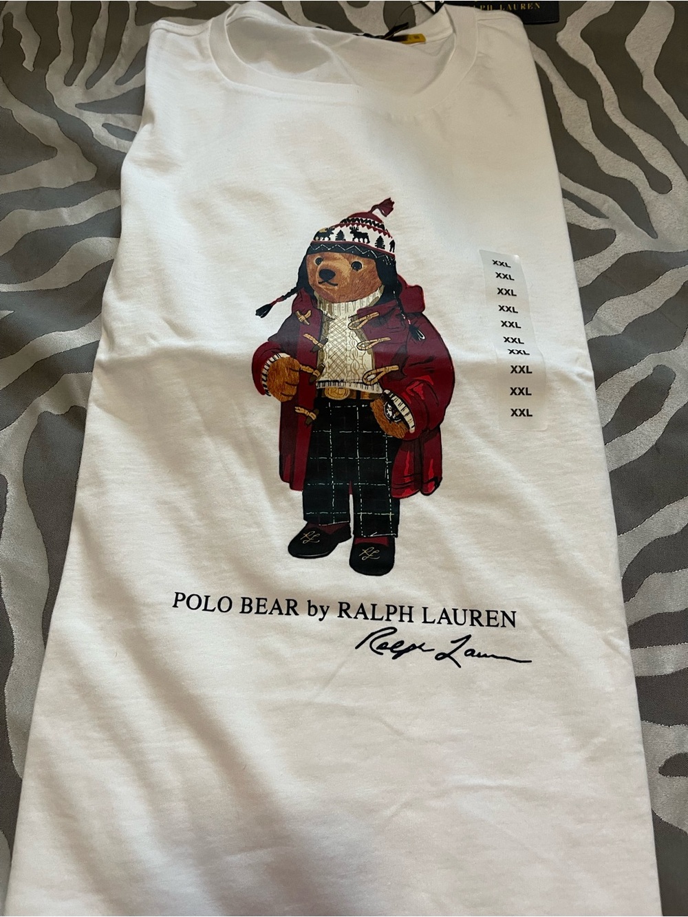 Ralph Lauren Kids White Polo Crew Neck Tee